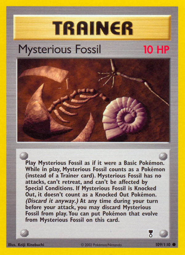 Legendary collection Mysterious Fossil #109/110